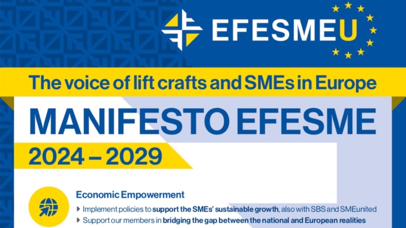 Empowering Europe's Lift Sector: A Manifesto for Growth
